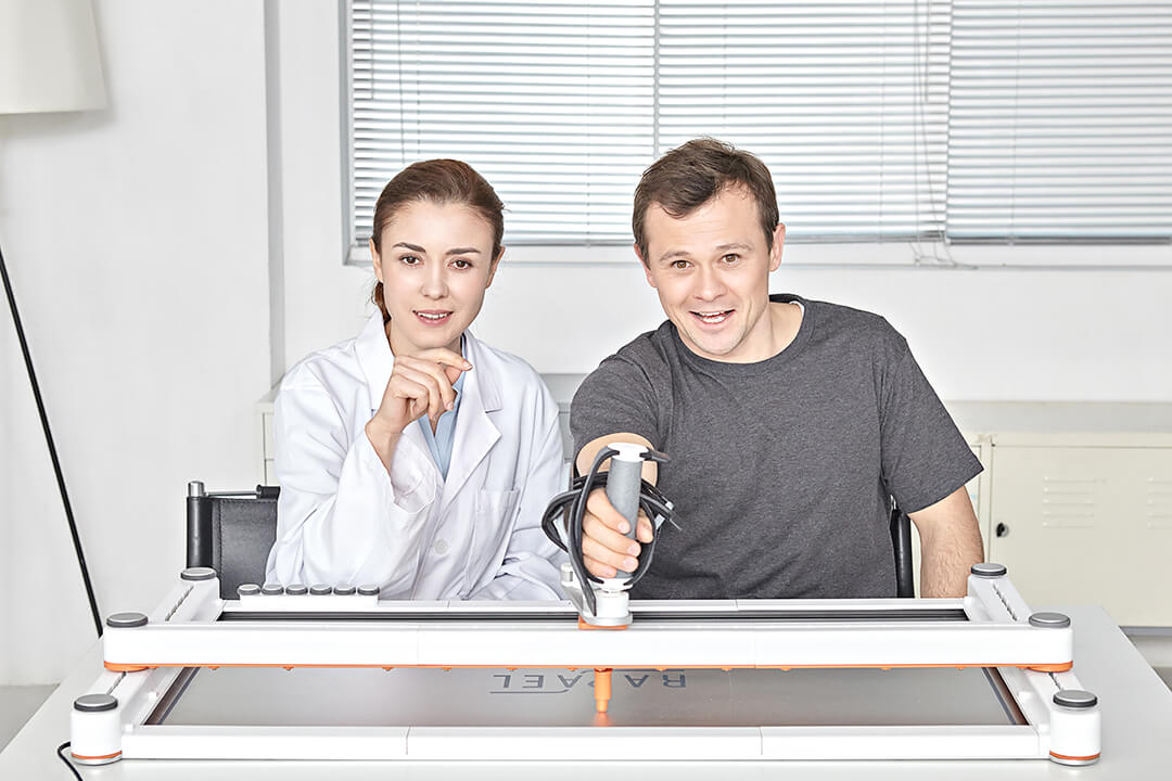 RAPAEL Smart Board for Arm and Shoulder Exercise for Stroke Patients